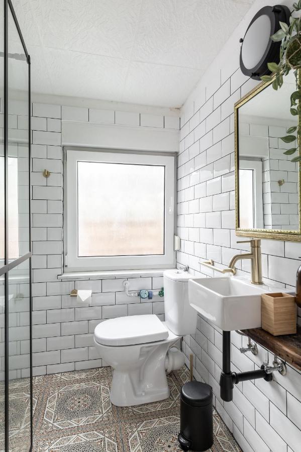 Gemutliches Tinyhouse Bungalow Mit Kamin & Sauna Am See Joachimsthal Buitenkant foto